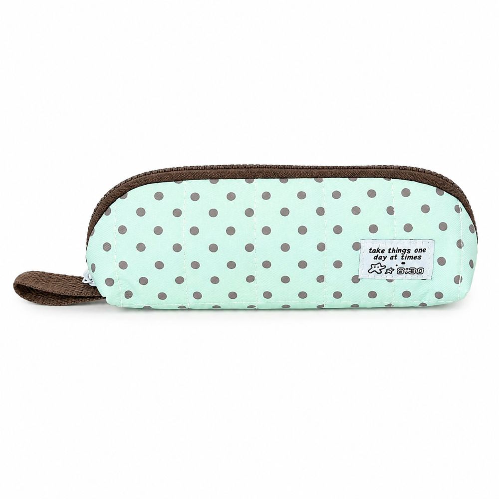 Стильный пенал в горошек, коре – обзор и цена Aesthetic Large Pencil Case Pouch