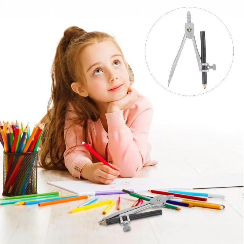 Набор металлических циркулей с – обзор и цена Math Geometry Set With Compass