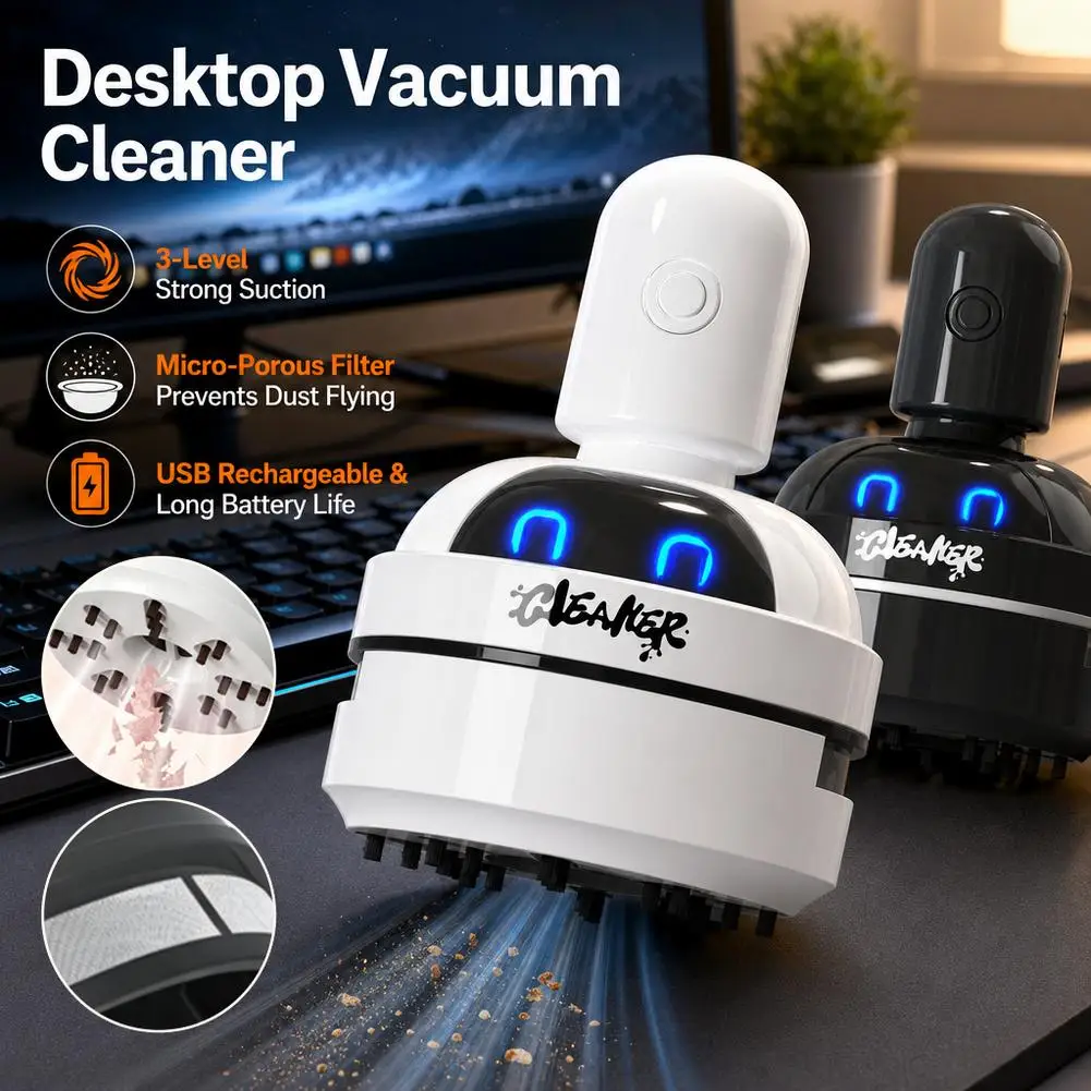 Настольный мини-пылесос с возм – обзор и цена Mini Desktop Vacuum Cleaner For Eraser Dust
