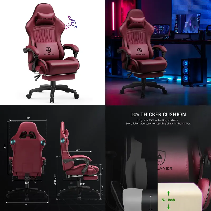 Игровое кресло GTPLAYER со вст – обзор и цена Office Furniture